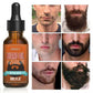 Huile à barbe pour hommes, huile de croissance des cheveux, sérum, moustache, toilettage, hydratant, US